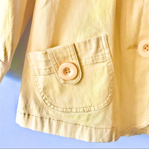 Ambition 100% cotton Buttercup Yellow Blazer - Picture 4 of 5